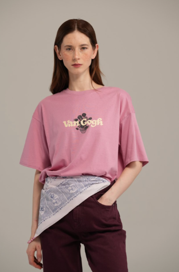 The Girl Who Loves Reading Pink Cotton Bandana