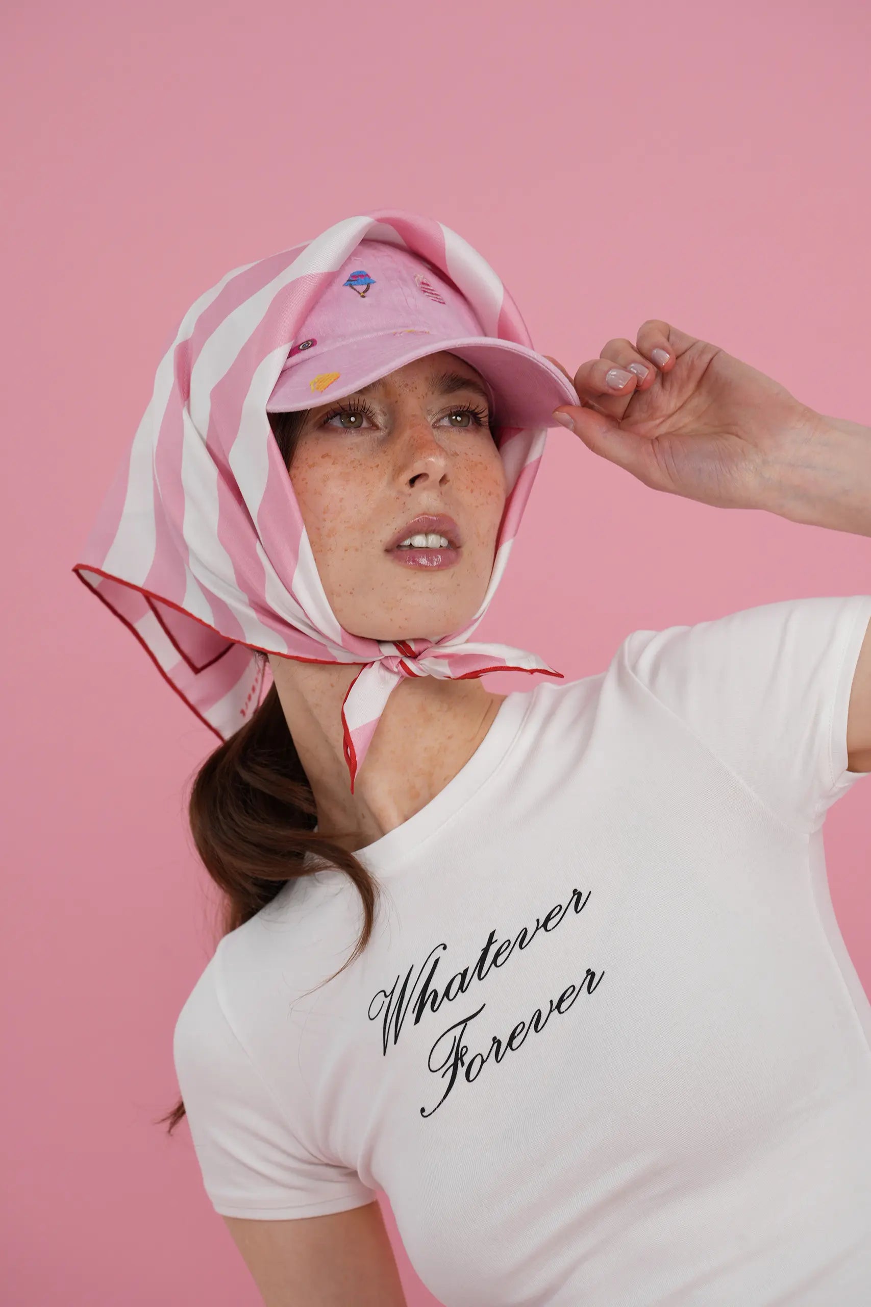 We Love Stripes - Pink and White