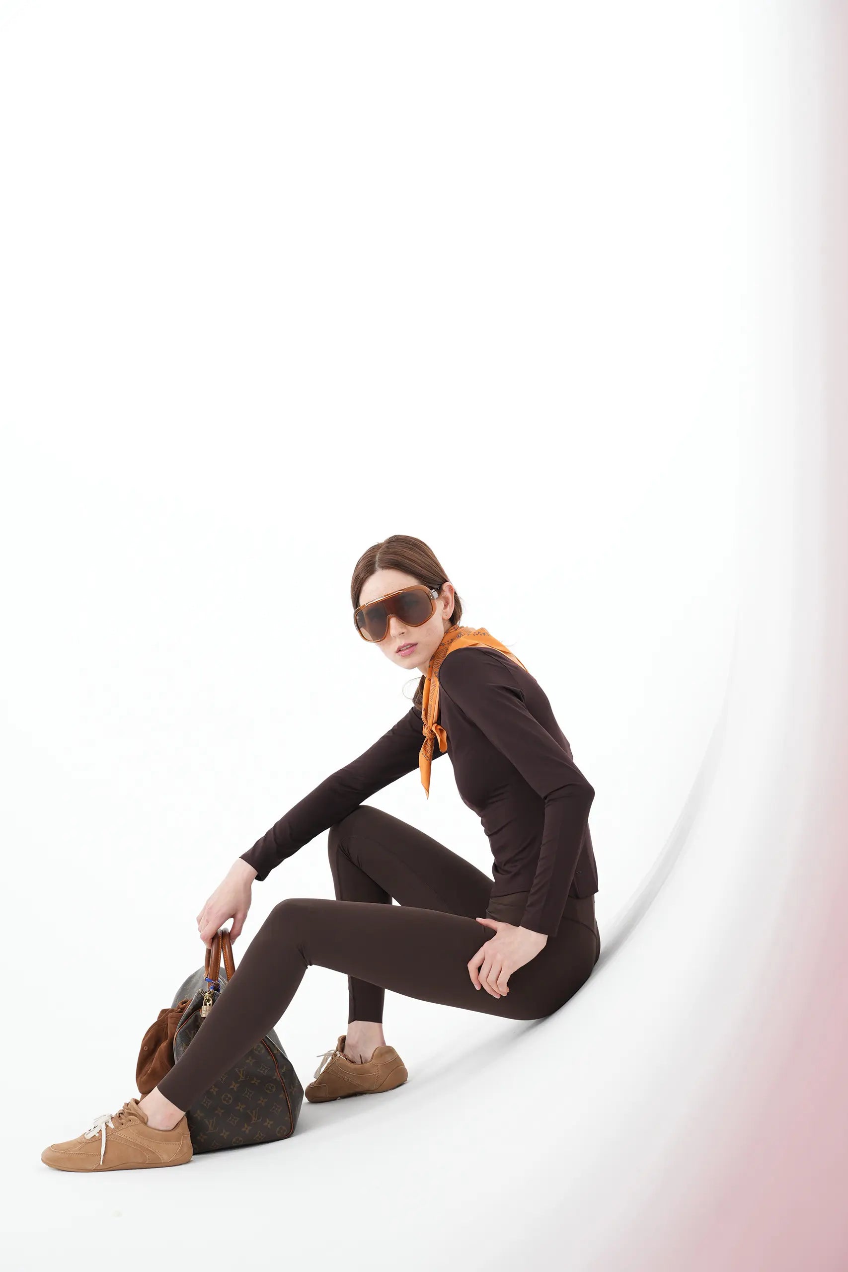 Flow Orange Cotton Bandana