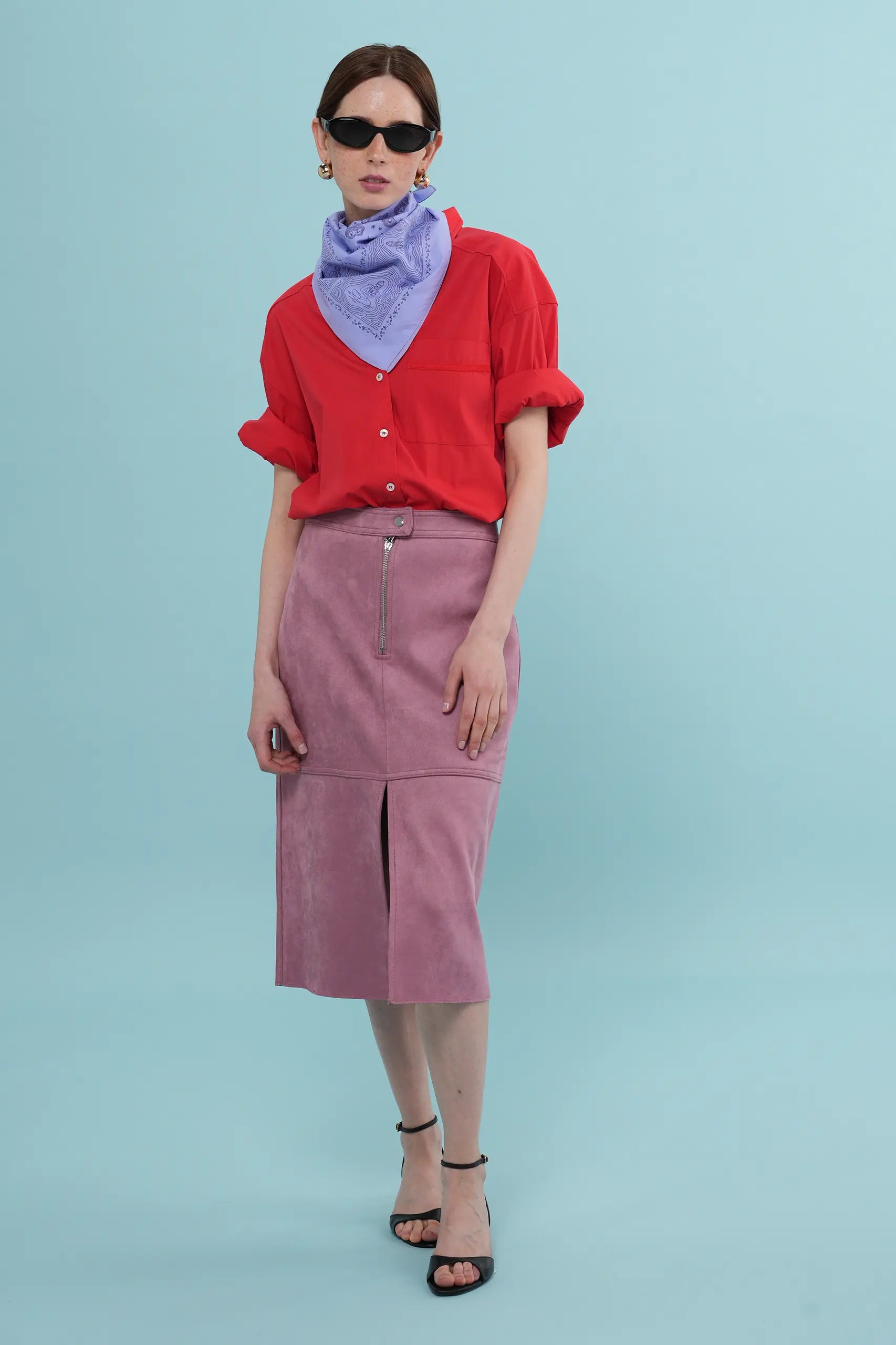 Flow Violet Cotton Bandana