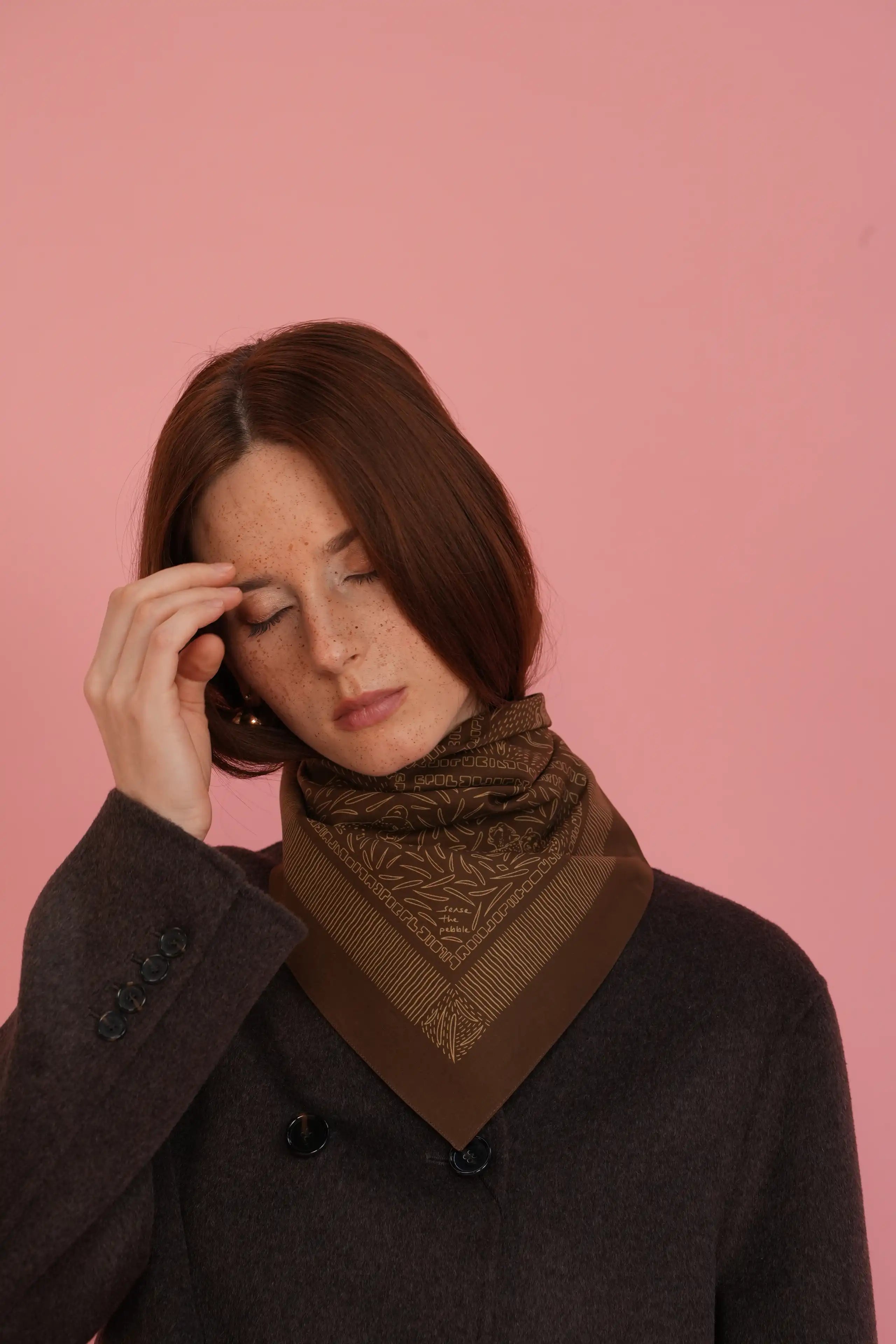 I Wear a Bandana Every Day Chocolate Brown