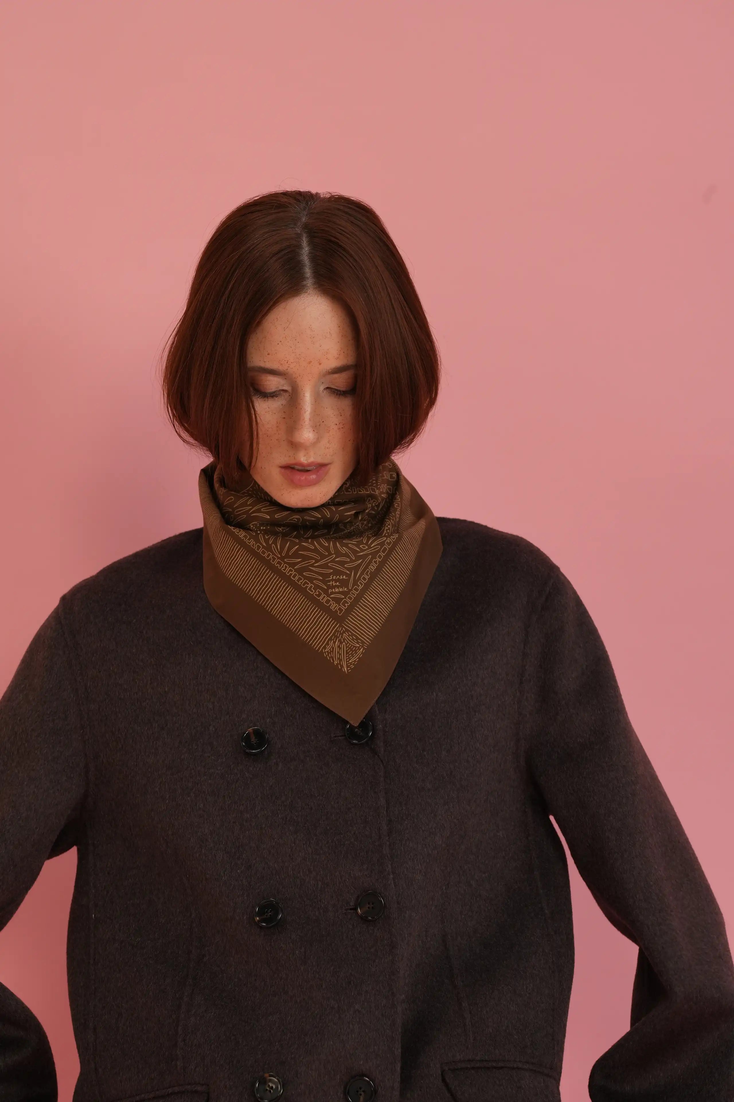 I Wear a Bandana Every Day Chocolate Brown