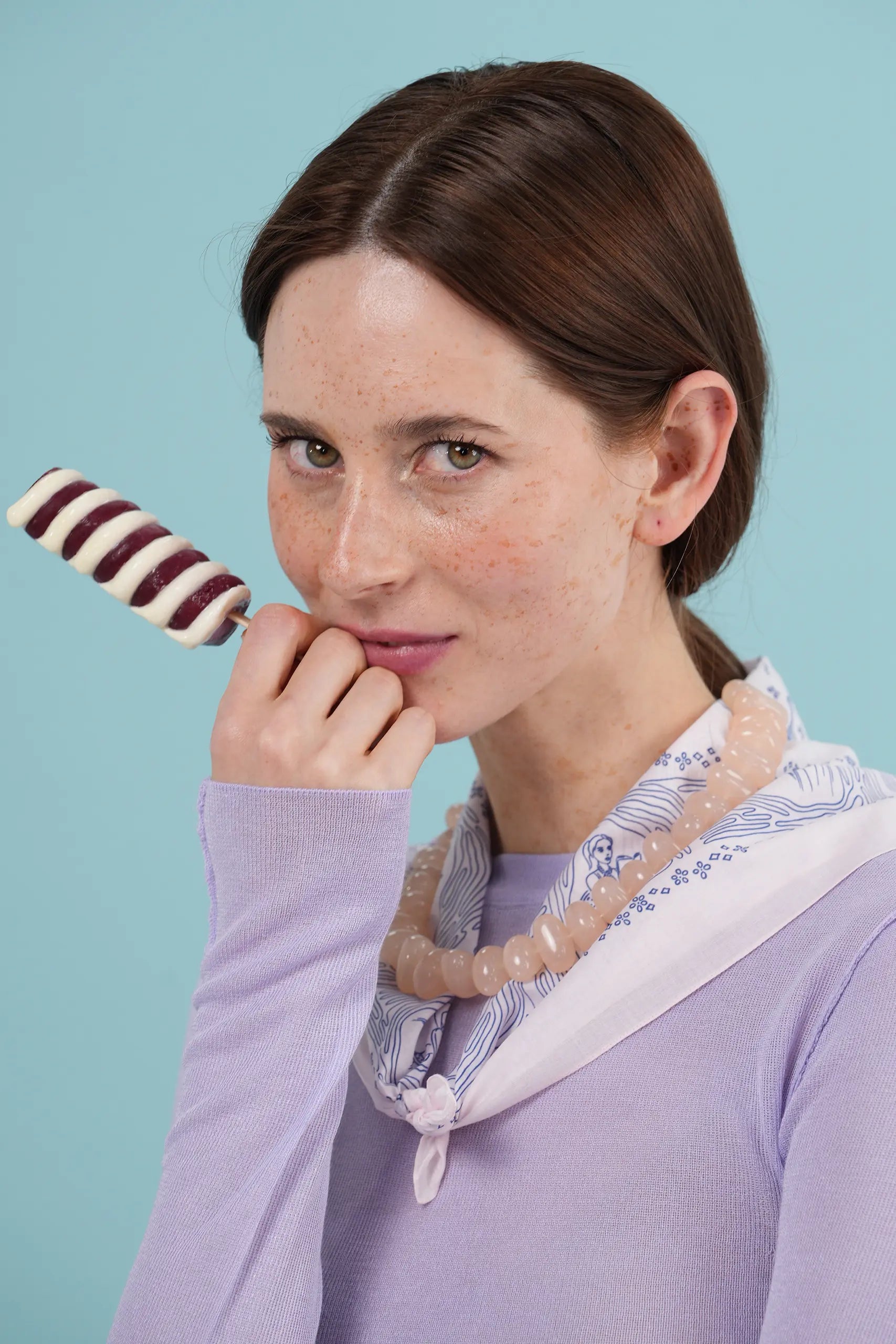 The Girl Who Loves Reading Pink Cotton Bandana