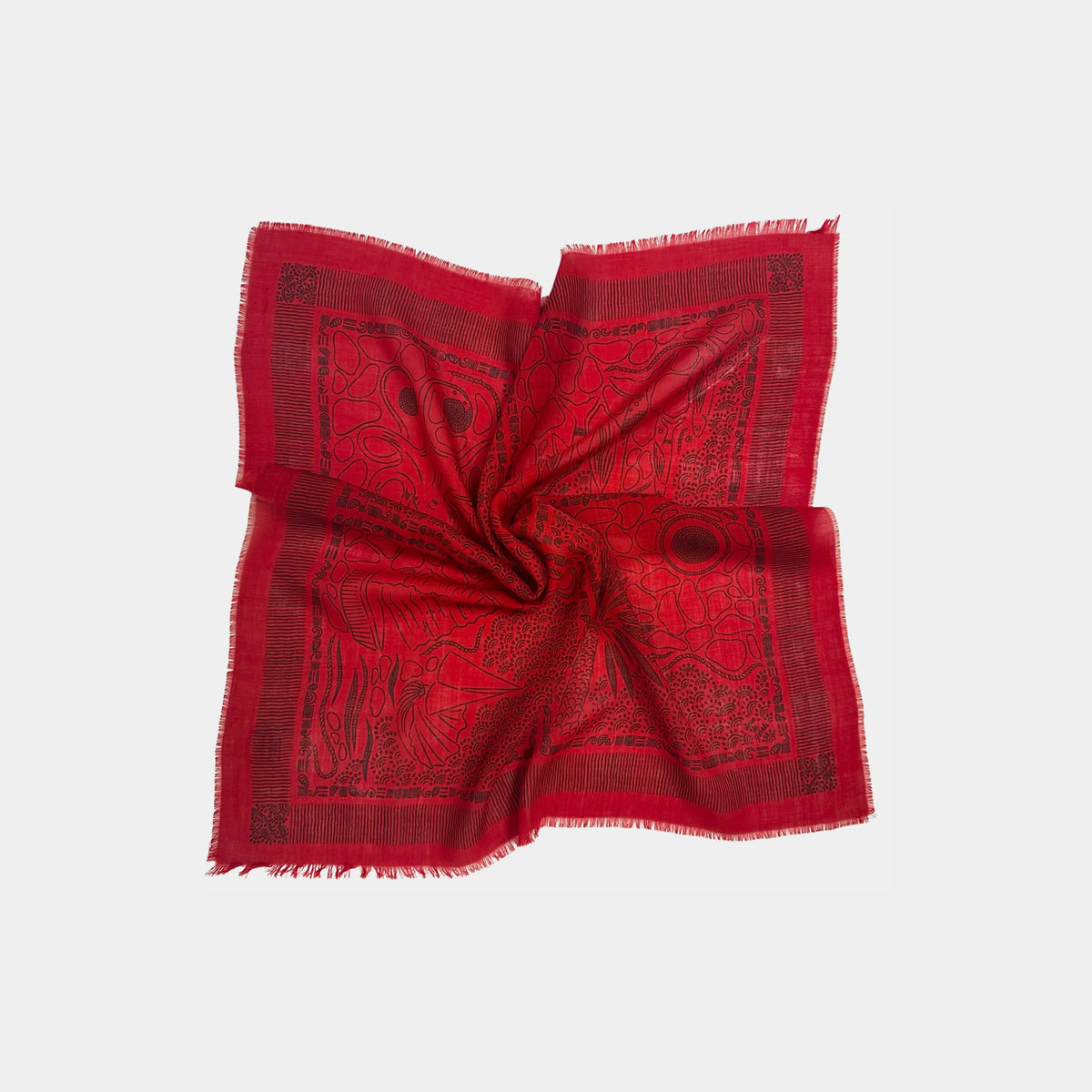 Safari & La Mer Wool Bandana