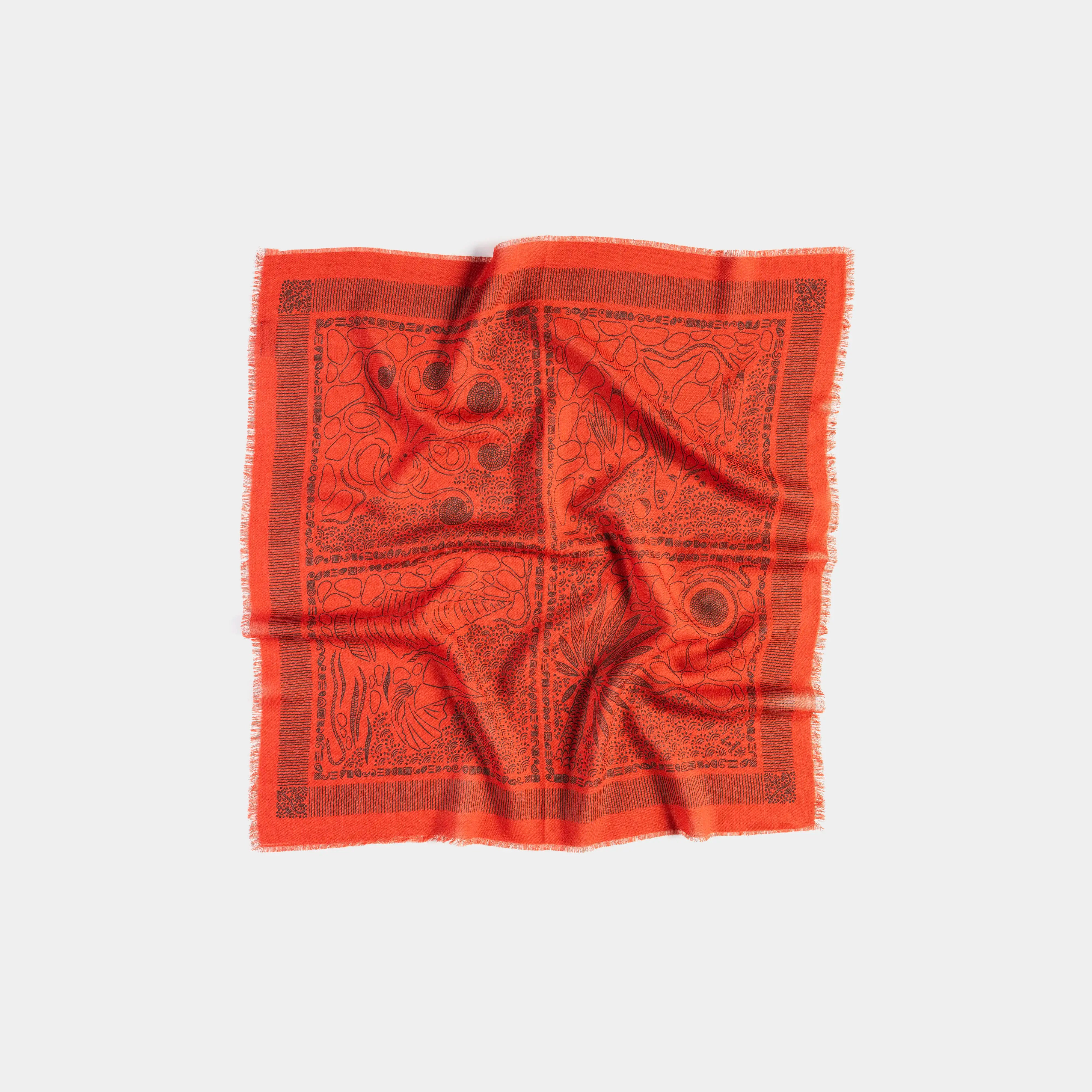 Safari & La Mer Wool Bandana