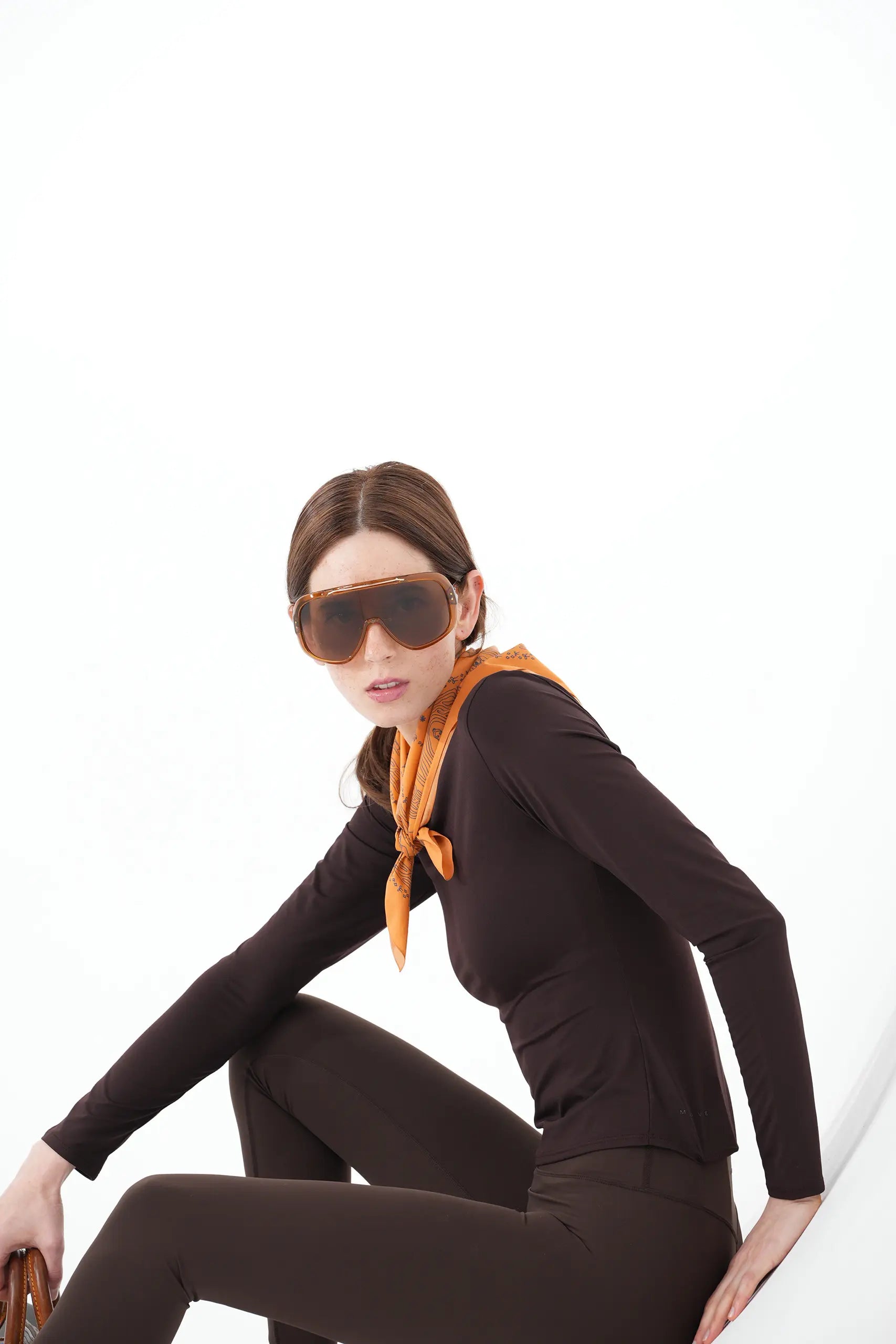 Flow Orange Cotton Bandana