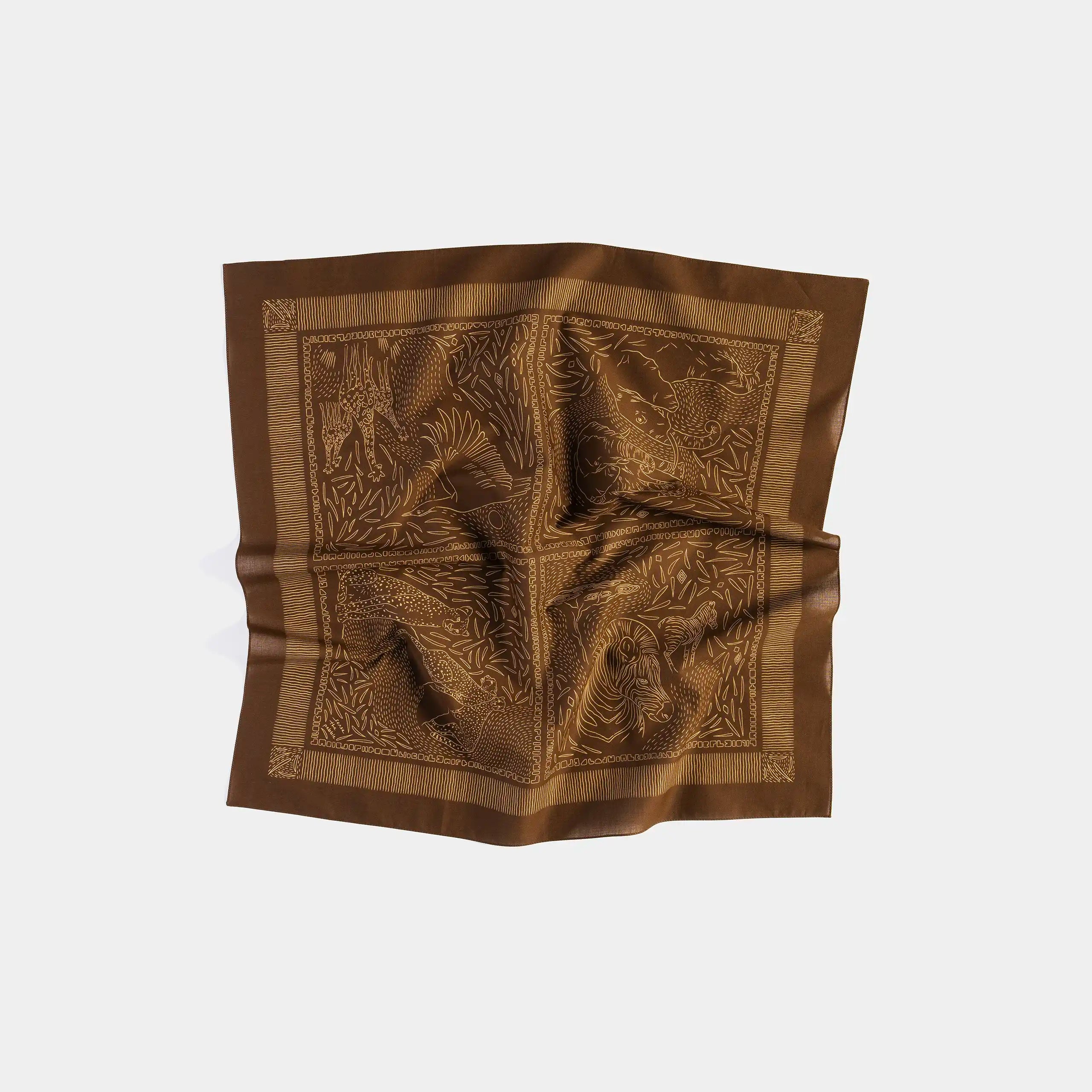 I Wear a Bandana Every Day Chocolate Brown