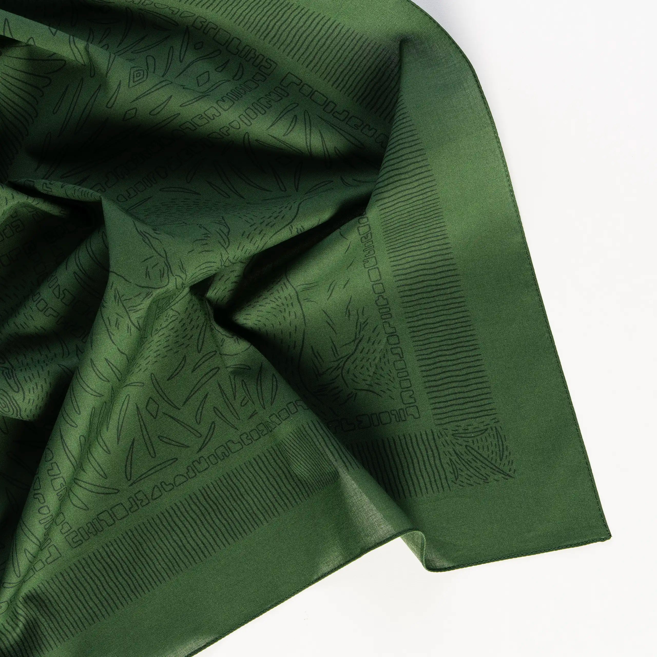 I Wear a Bandana Every Day Forest Green