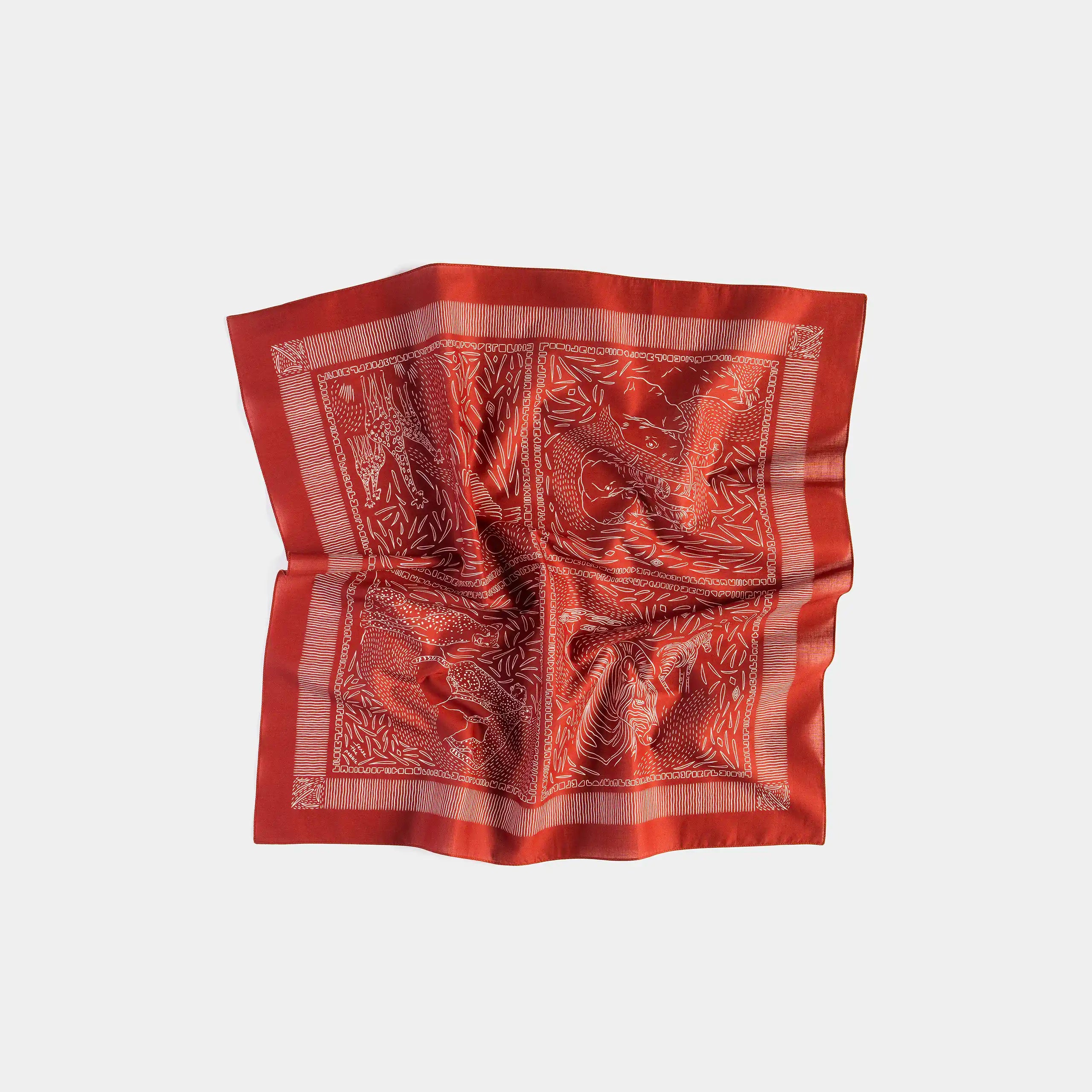 I Wear a Bandana Every Day Vintage Red