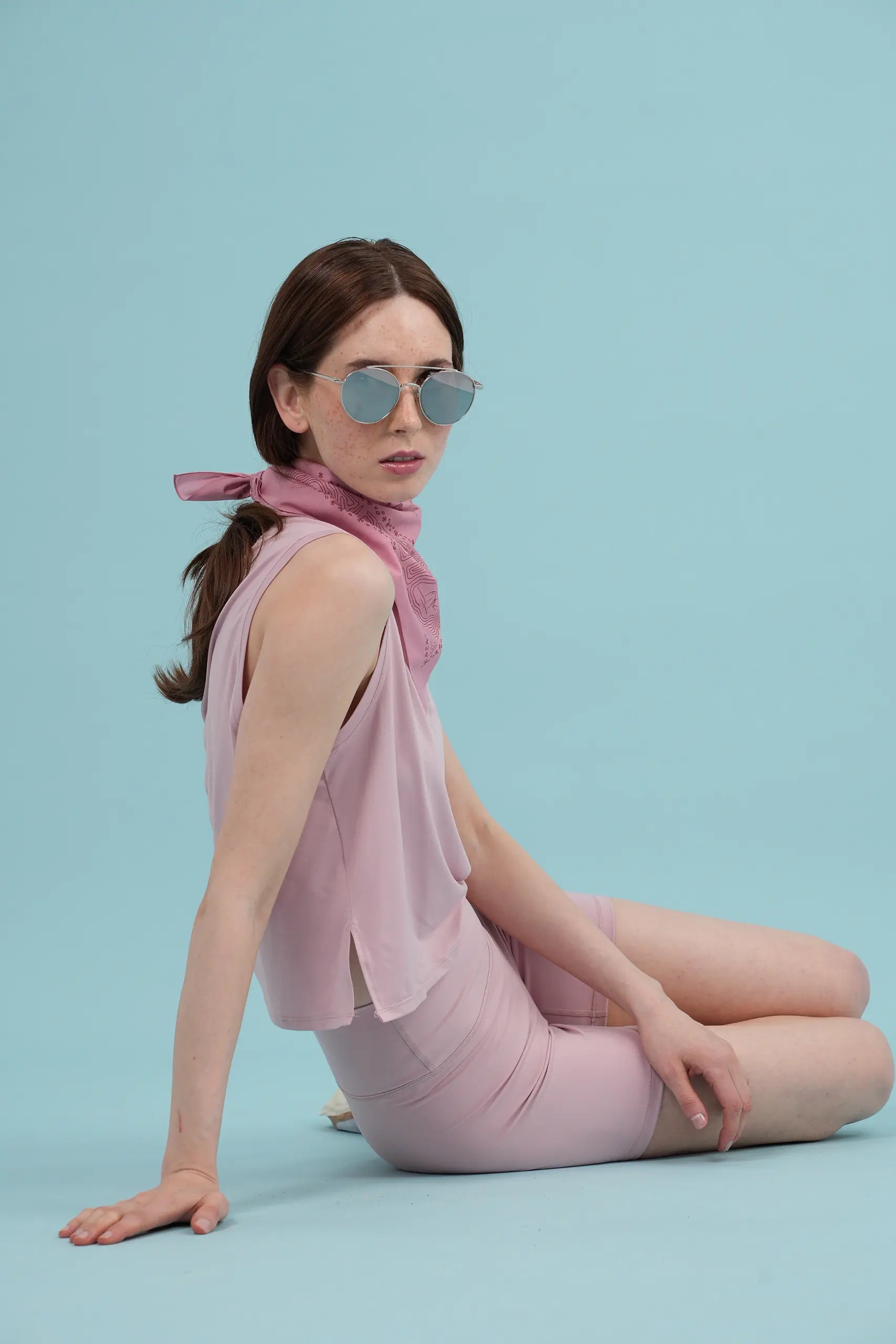 Vino Lover Rose Cotton Bandana